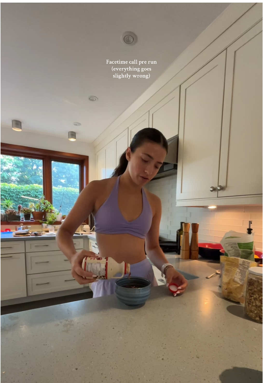 a very realistic morning tbh  #grwmroutine #morningroutine #runningoutfit #realisticmorningroutine #healthybreakfast  @lululemon @Hystride @ASICS @Garmin Connects @Garmin Official @KIKIVA @First Aid Beauty @anua_global @Base Laboratories 