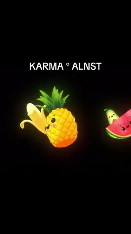 KARMA || dancing fruits 🫐#karma #alnst #dancingfruit #sensoryvideo #alienstage 