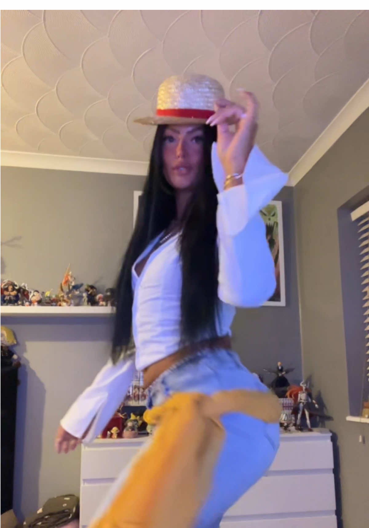 Only real ones know the hat & sash combo ref 🙂‍↕️🤝🏽  #fyp #foryou #viral #anime #foru 