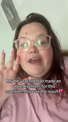 My dad is adorable and I love his ads #exercise #legmachine #fyp 