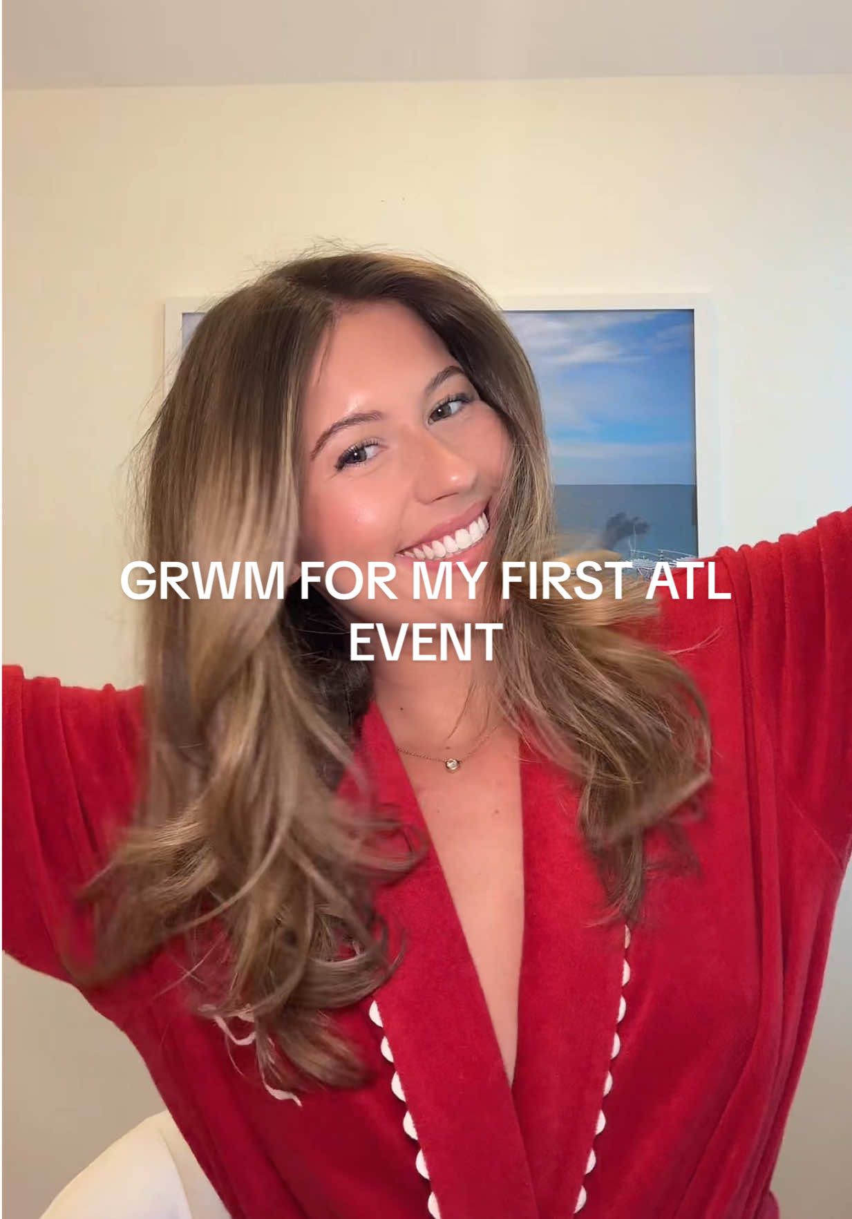 grwm for my first event in atlanta!!! so much fun 💘 #atlanta #atlantathingstodo #contentcreator 
