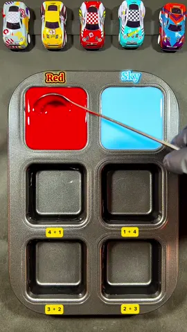 Mix Red and Sky to create amazing colors#colormix #colormixing #coloring #asrm #mixingcolors 