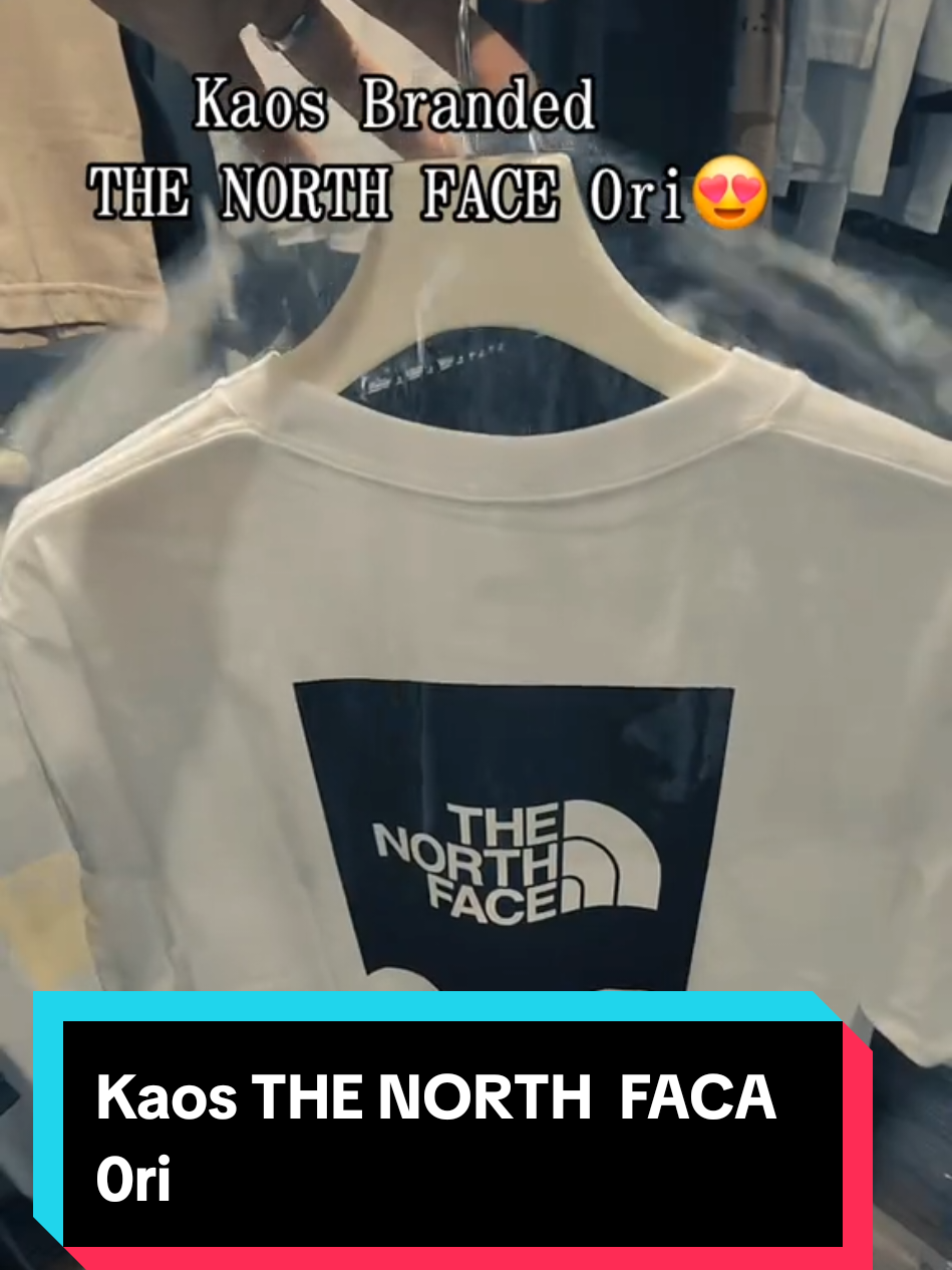THE NORTH FACE 0riginal😍 Kaos Branded💯💥 #kaosTNF#pakaiandistrotaiwan🇹🇼 #zhongli🇹🇼 #fypage 