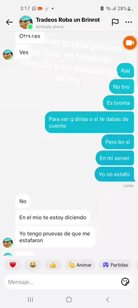 #casimeestafan#pero no em deje robar #semoleto#bloqueo#no confíen en madie