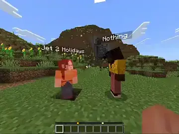 nothing beats a jet 2 holiday #Minecraft #minecraftmemes #fyp 