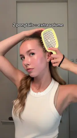Follow for more 🫶🏼 #hairstyle #tutorial #hair #ponytail 