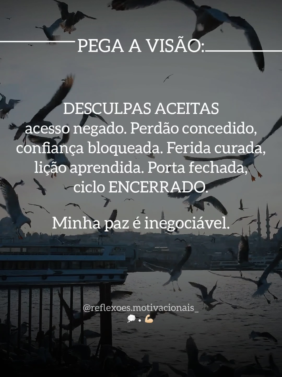 REFLEXÃO DE HOJE... 💭 #creatorsearchinsights #reflexão #reflexaododia #motivacao #frasesmotivadoras 