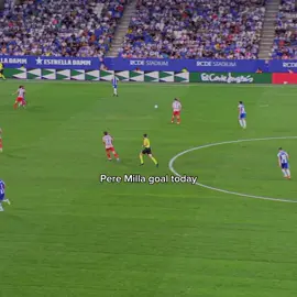 Pere Milla goal today vs Atletico😮‍💨🔥 #peremilla #goal #atletico #remontada 