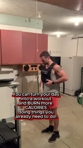 THE ULTIMATE #weightlosshack  You can turn your LIFE into a WORKOUT #weightloss doesn't have to be hard.  It's actually easy with this weighted vest.  Just put it on and do your normal household chores.  This forces your body to work THAT MUCH HARDER, which means you become a calorie burning machine! #burnmorecalories #weightedvest 