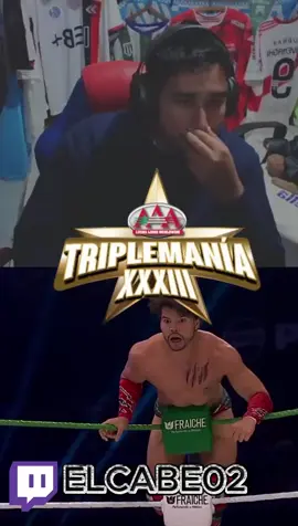 pagano y psycho clown nuevos campeones tag team de la #aaa #triplemania #WWE #wwefan #reaction lucha extrema 