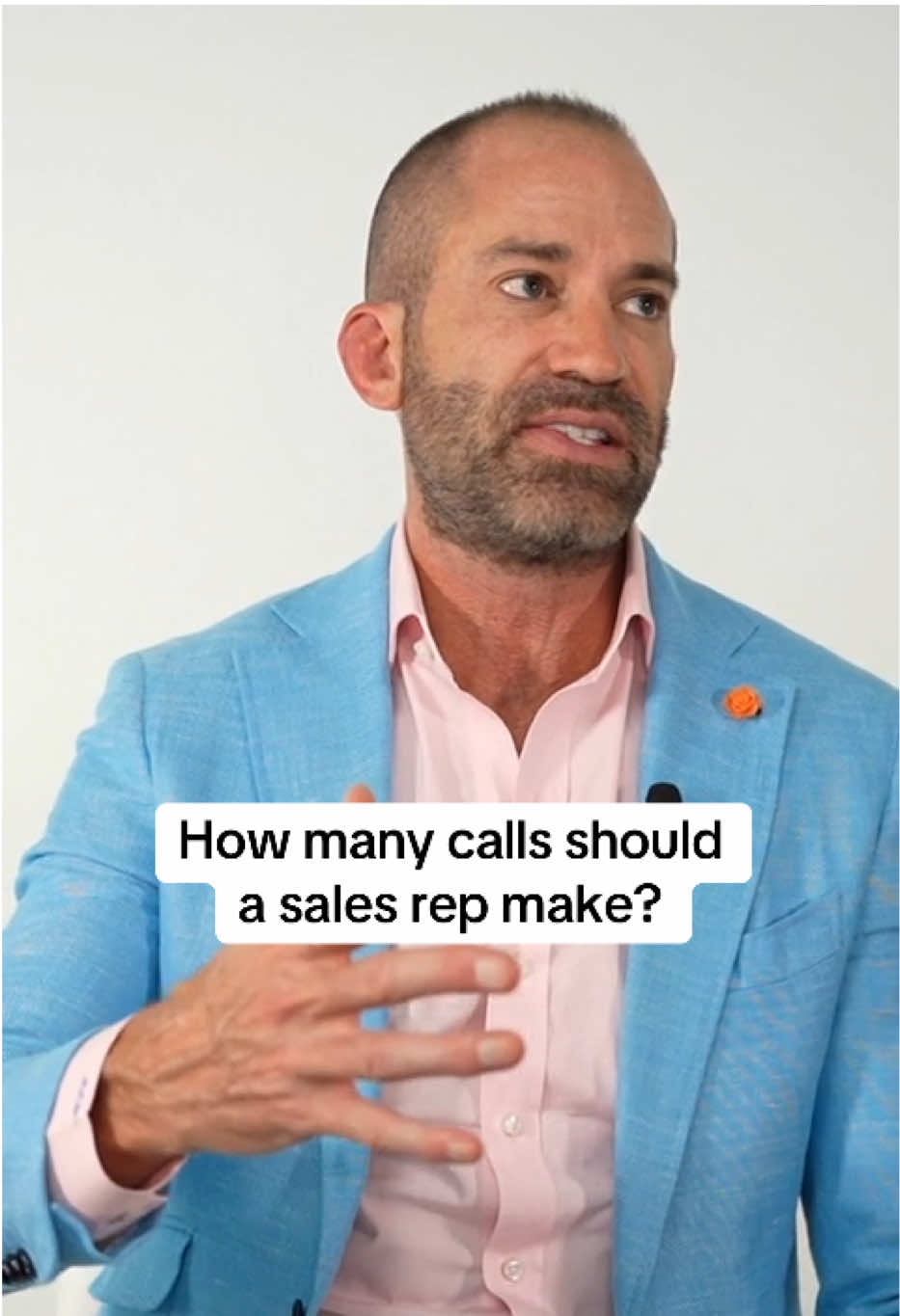 How many calls should a sales rep make?