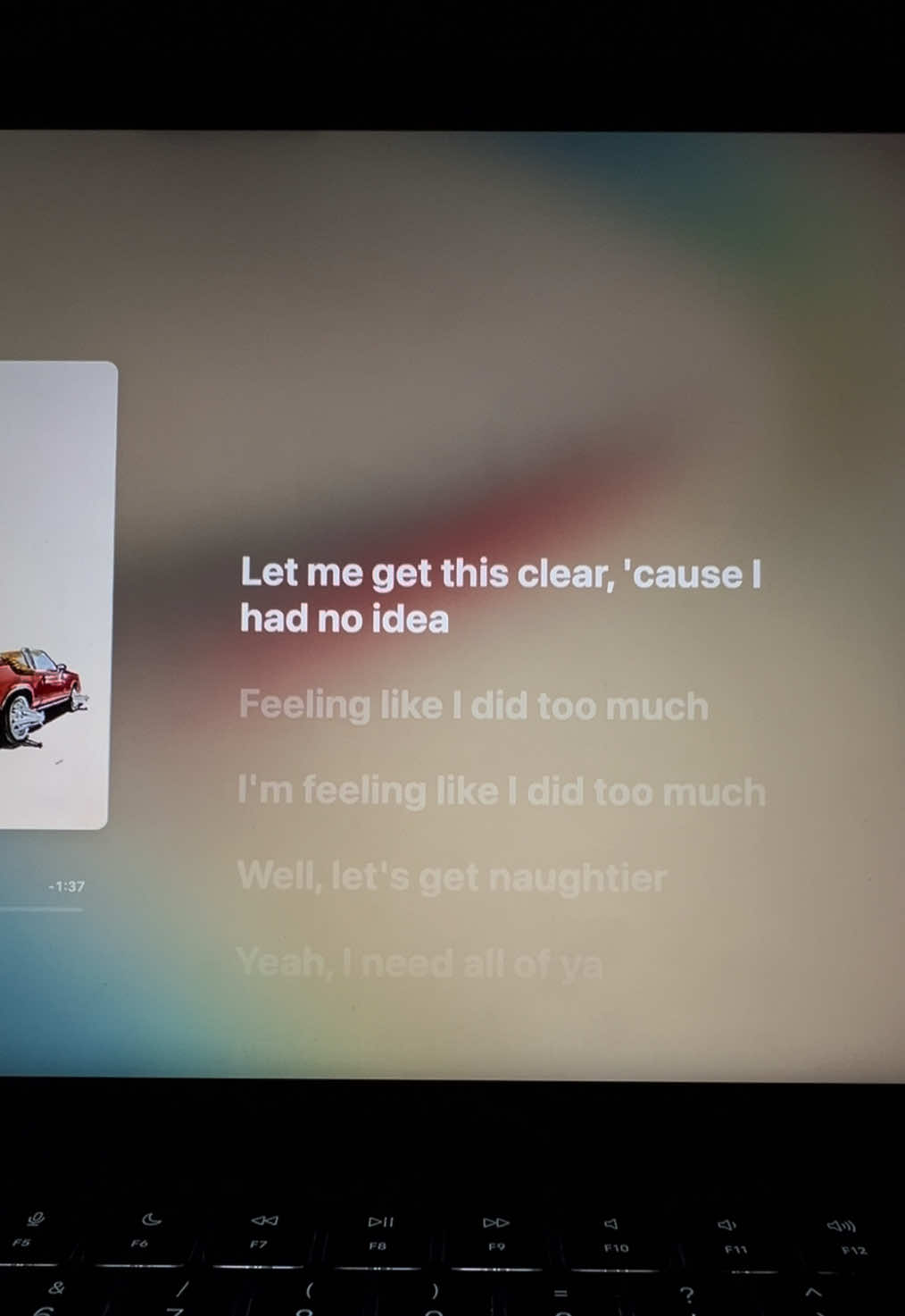 no idea #dontoliver #lyrics #applemusic #fyp #audio 