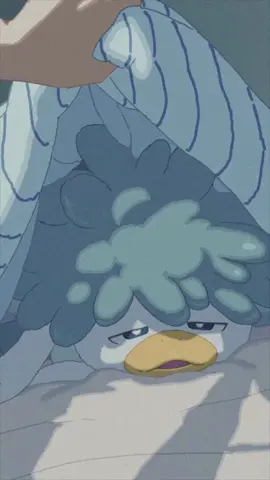 今日もすてきな #寝ぐせ だね☺️💤今回のアニメーションは、ねこぜもんさんが制作！Nice bedhead, Quaxly☺️💤 #クワッス #ポケ起き #ポケモン #ポケットモンスター #ポケモンスリープ #Quaxly #Pokemon #Pokémon #PokemonSleep #PokémonSleep