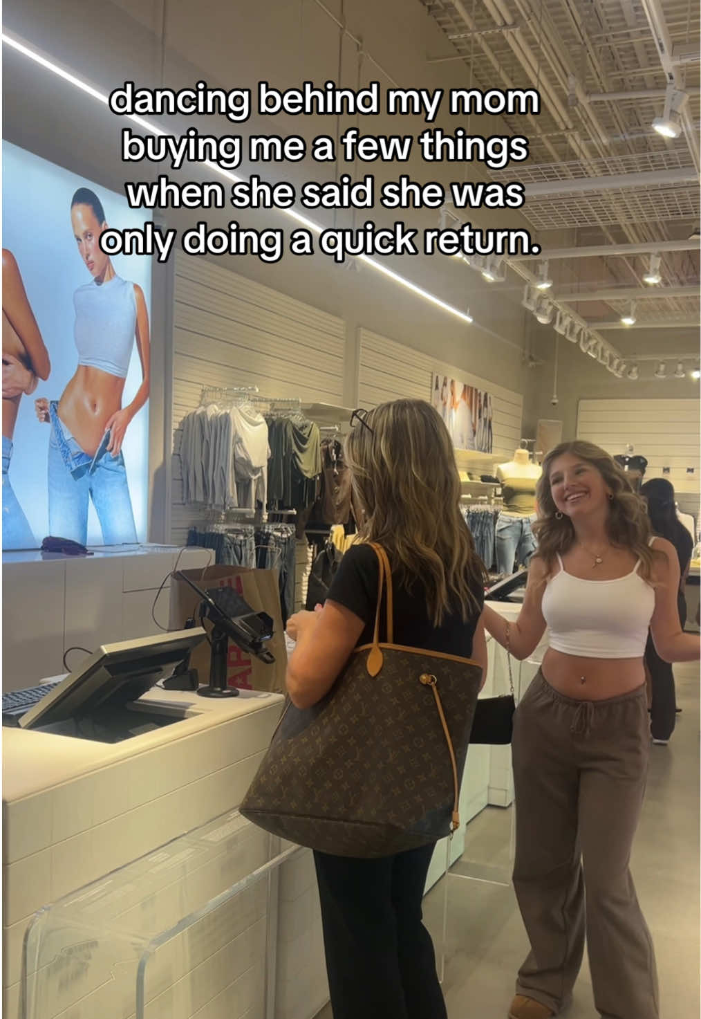 glad I came along.  #thankful #duo #mom #foryou #backtoschool @Garage Clothing 