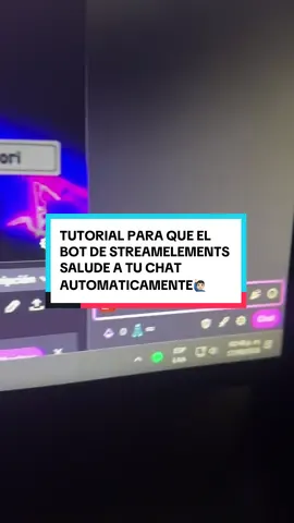 $(user) 👈🏻 el comando que necesitas #streamelements #botstreams #saludar #tutorialtiktok #tok1ori 
