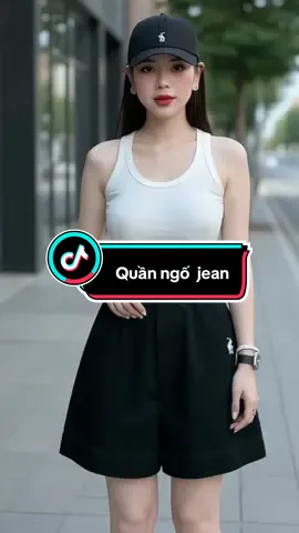 Chỉ cần 1 chiếc quần nâng tầm phong cách . Quần ngố jean chất jean mềm . Full màu full size #xuhướng #thoitrangnu #phongcach #quanngo #quanngojean @Minh Tú  @Linhly  @Linhly  @Linhly 