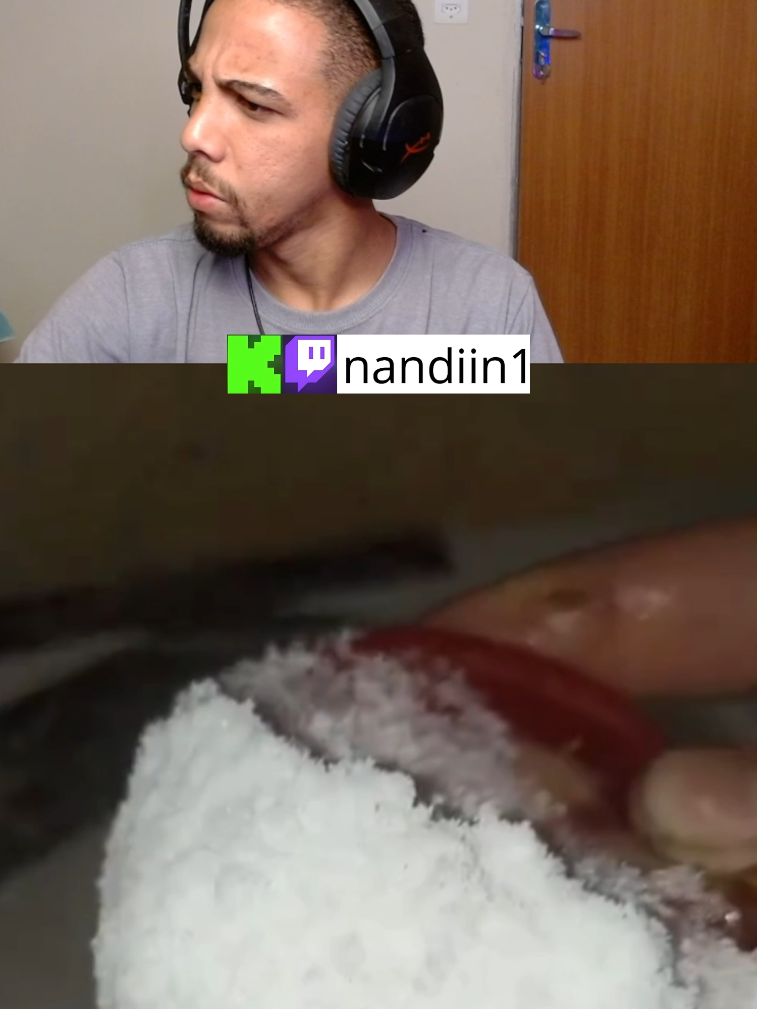 É tomate com sal ou sal com tomate? Cê ta é doidooo kkkk esse foi de F 🥲🥲 #cortes #fy #twitch #kick #reels #shorts #humor #kwai #bdj