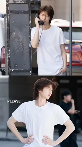 kaosan putih doang cakep bgtt #juhoon #cortis 