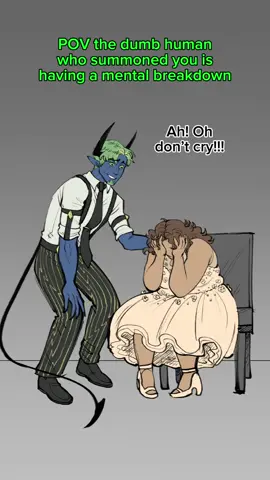 Mistakes have been made on all fronts 💀😬 #brimstoneandroses #webtoon #webcomic #demonromance #bi4bi