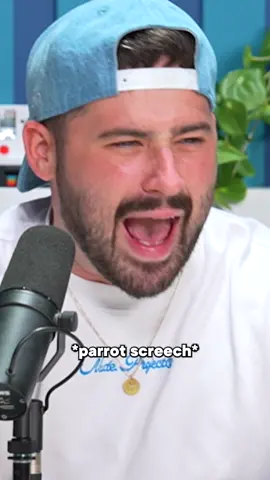 If podcasting doesn’t work out, Joe can always be a parrot?