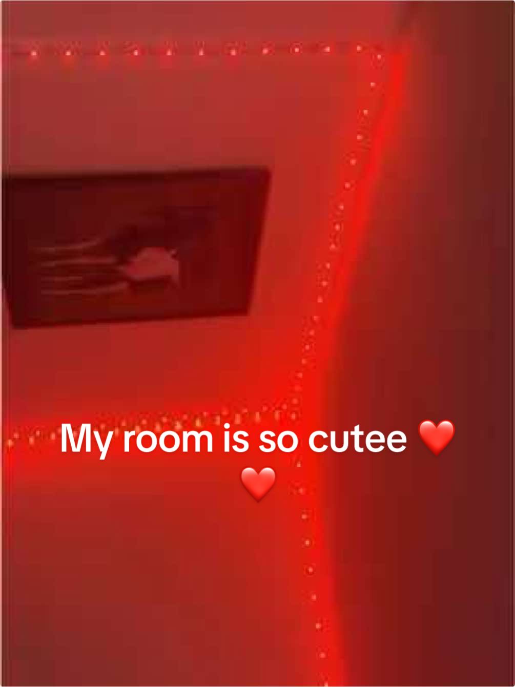 My led lights pt4#roomdecor #redlights #ledlights #fypppppppppppppp #goviral 