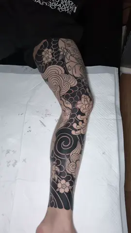 Chất mực nhật cổ #tattoo #datmatattoo #xuhuongtiktok #korea #irezumi 