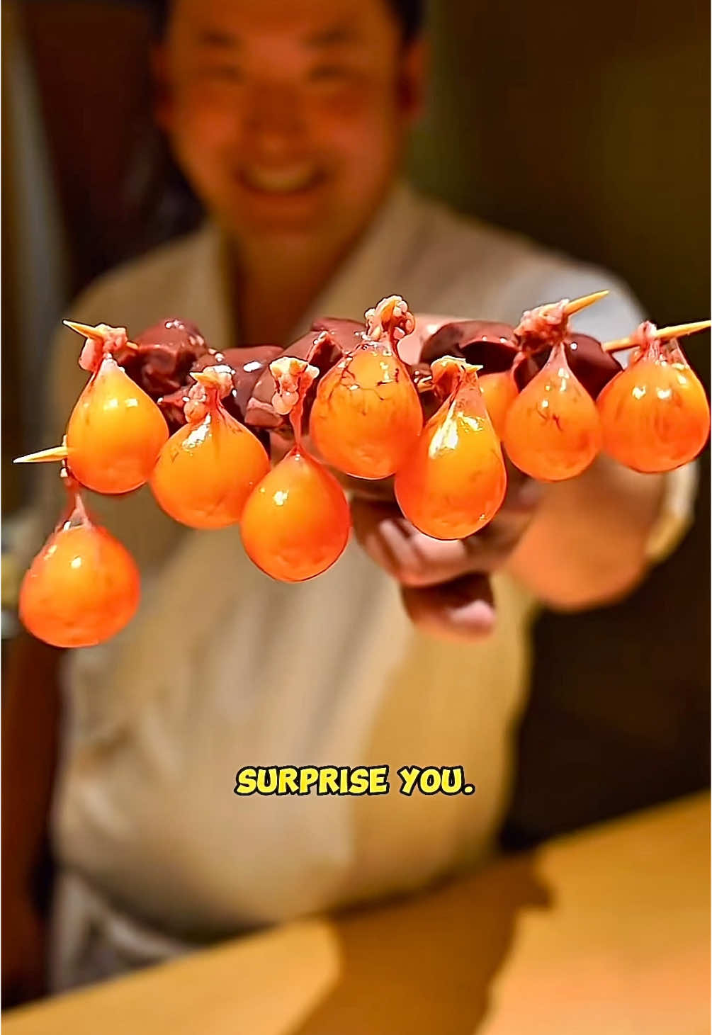 Unique Japanese Food - Ovaries & Fallopian Tube  📍Tokyo, Minato City, Minamiazabu, 1 Chrome - 27 - 7 1F [Torisho Ishii Hina Birds] #fyp #torishoishii #weirdfood #ovaries #fallopiantube #organs #chicken #yakitori #michelinstar #bbq #meat  #JapaneseCraftsmanship #TikTokJapan #FoodStory #RealFood #viral #snack #japan #FoodTok 