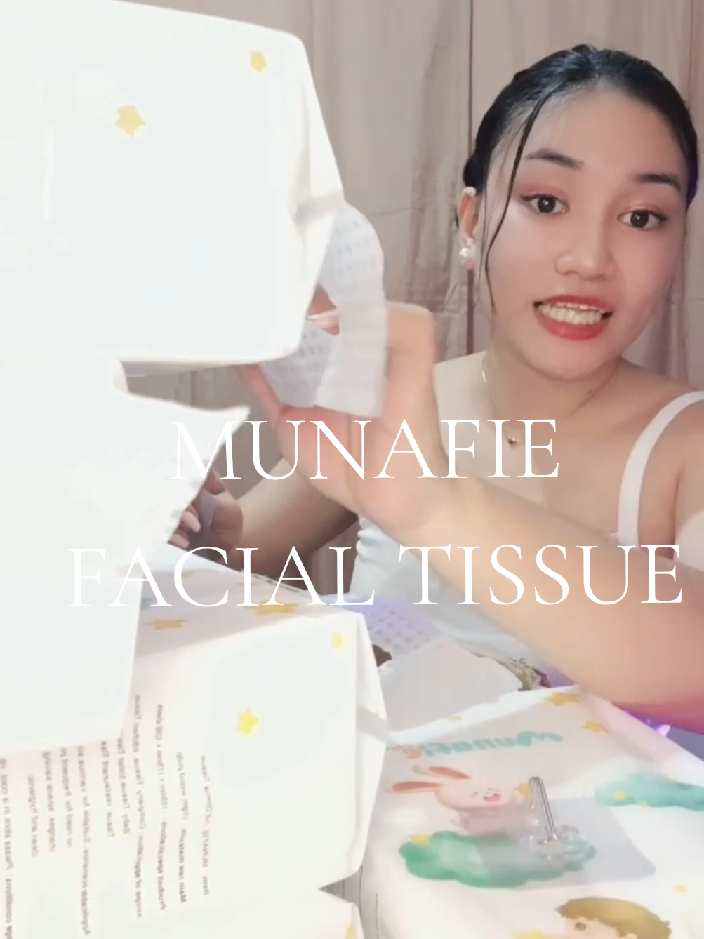 kung wala kapang nahanap na quality na tissue .eto yung para sayo mi.. #munafietissue  #munafie  #facialtissue 