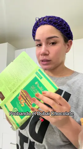 Hahaha me encanta trataré de economizarlo 🤣😍 #dubaichocolate #probando 