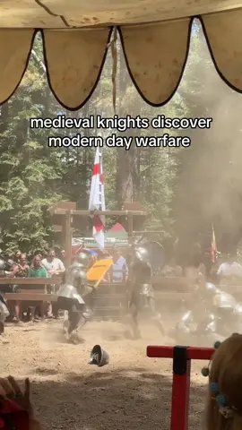 do you think WWE is proud to know their tactics made it into ren faires | ALSO GO FOLLOW THEM !! IG: getmedievalknights #renaissancefestival #renfaire 