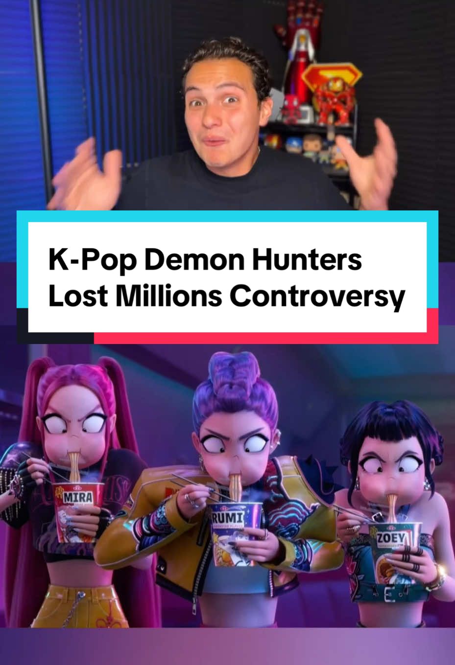 K-Pop Demon Hunters Lost Millions Controversy #kpopdemonhunters #netflix #comictok #movietok #movietok 