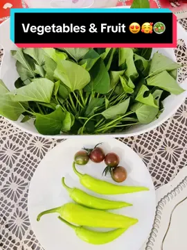 My fruits and vegetables!! 😍❤️👍#fypシ゚viral #helloeveryone #fypage #summer2025🌴☀️ #vegetables ❤️❤️❤️