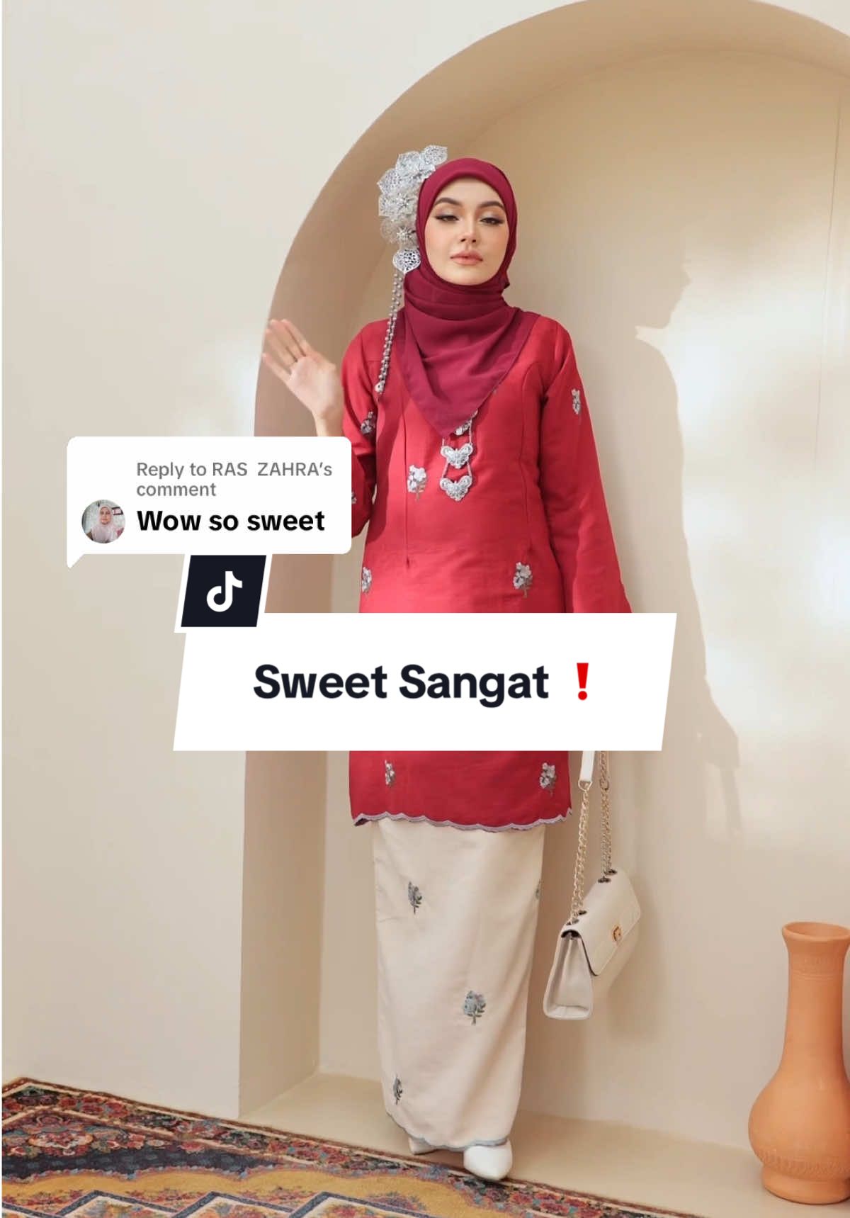 Replying to @RAS  ZAHRA  sweet sangat..akak dah grab ke belum..klu belum boleh join live 💐✌🏻 #kurungpahangstella #bajukurung2025 #byreefa #ootdkurung #BajuKurung #kurung #kebaya #kurungmoden 