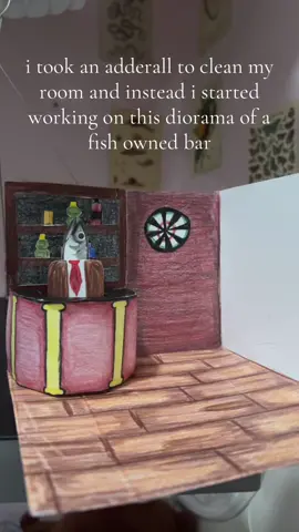 be honest would u trust him with ur drink ? UPDATE: the fish bar is finished 😸 check the next post  #divebar #fishing 