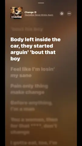 Change - YB 🖤 #youngboy #ybbetter💚 #nbayoungboy #rap #lyrics 
