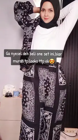 Wajib punya One set kekinian bahan rayon simple dan nyaman dipake sehari 