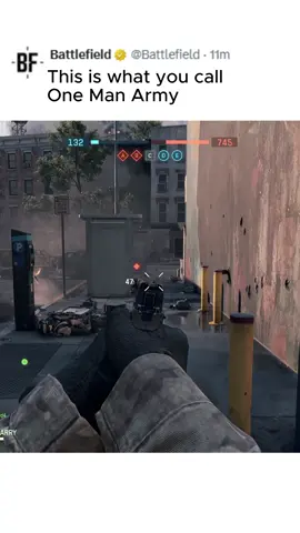 1v14 , Only in Battlefield #battlefield #battlefield6 #bf6 #gaming #battlefield2042 