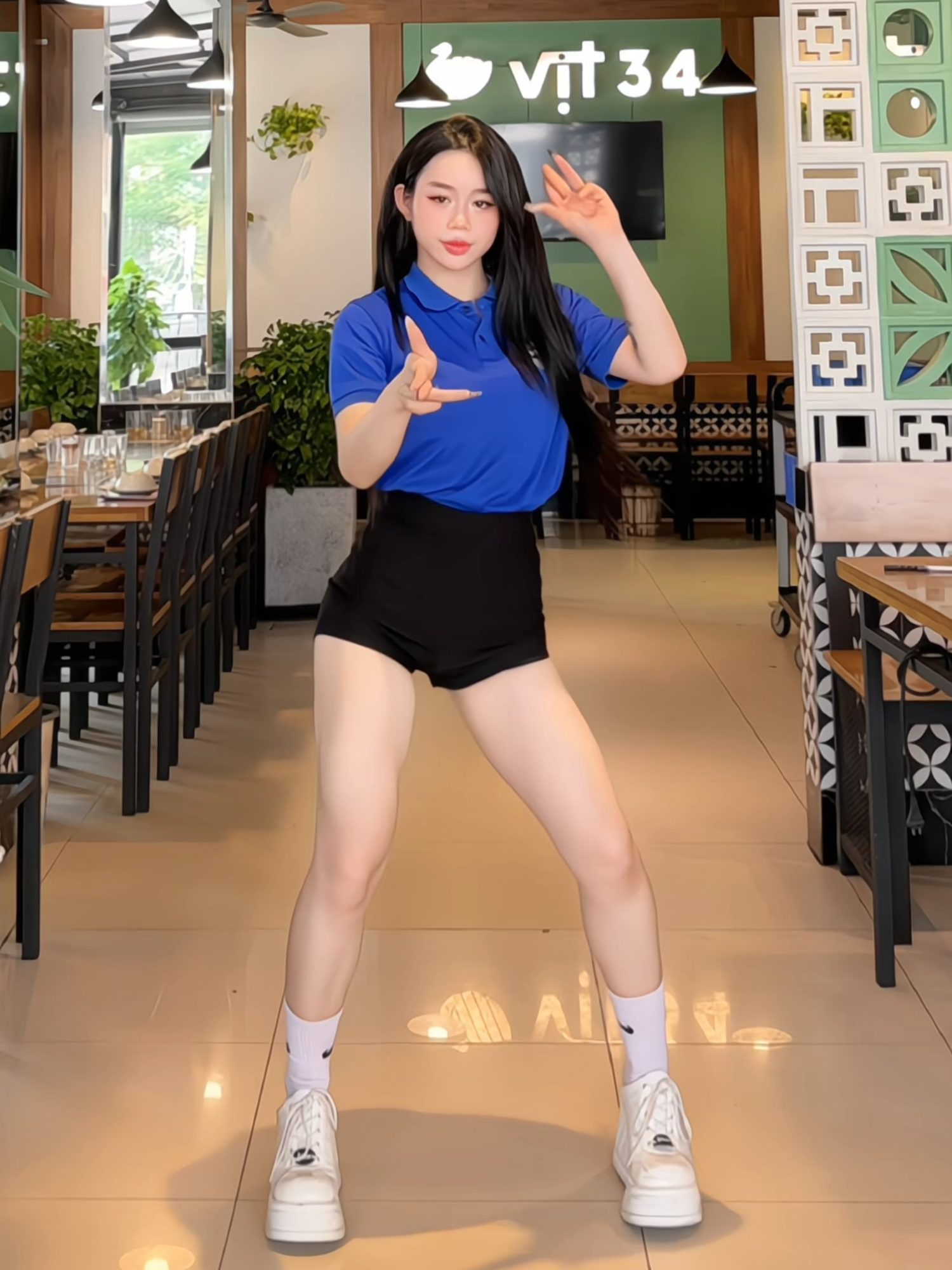 Đã sẵn sàng phục vụ ca chiều, khách yêu ghé Vịt 34 nhé ❤️ #vit34 #xuhuong #fyp #dance #trendingtiktok #poppynguyen