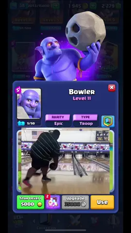 Bowlyy 🎳 #bowler #clashroyale #bowly 