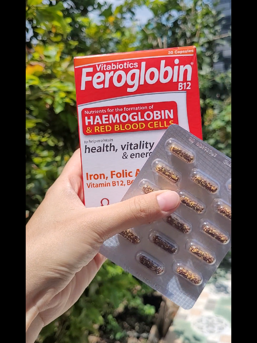 Thực phẩm bảo vệ sức khỏe hỗ trợ bổ 🩸 Feroglobin B12 chính hãng Viatbiotics tại VN #bomau #feroglobin #feroglobinb12 #vitabiotics 