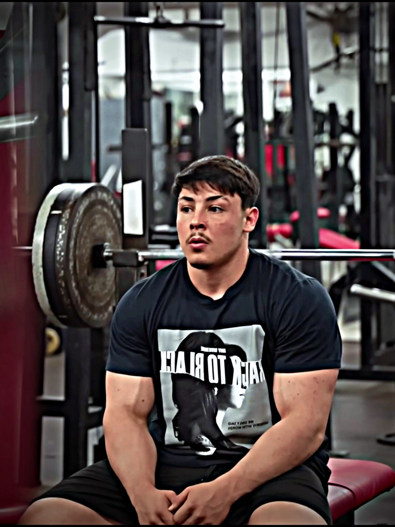 Ganley treino de peito! #ganley #ganleygabriel #GymTok #gym #GymLife #edit #gymvibes