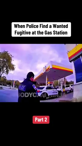 When Police Find a Wanted Fugitive at the Gas Station. Part 2 #copsoftiktok #crimetoks #cops #crime #usa 
