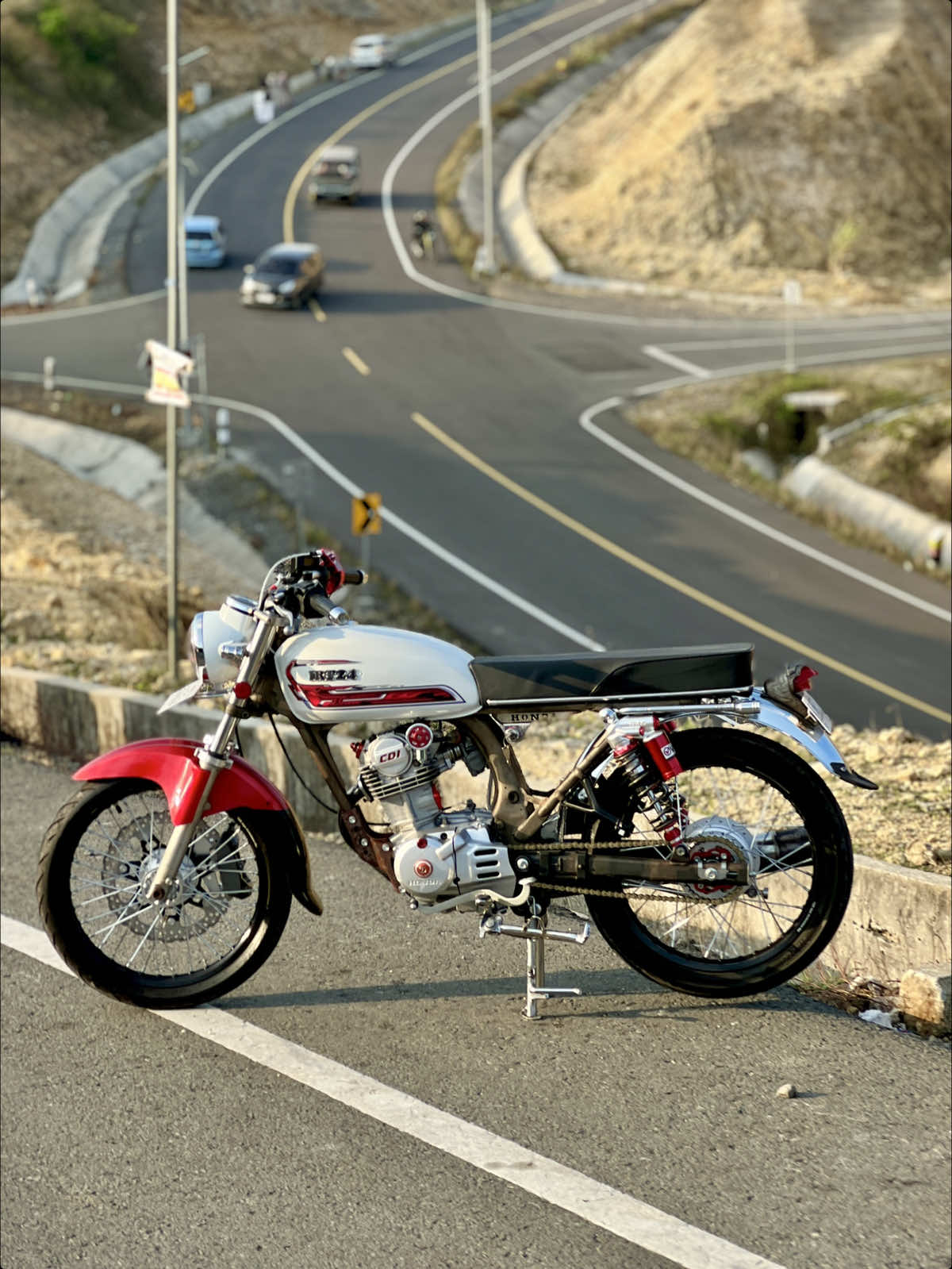 merah putih🇮🇩 #cbindonesia #cbdownsize #cb125se #irt24custom #cbjatim 