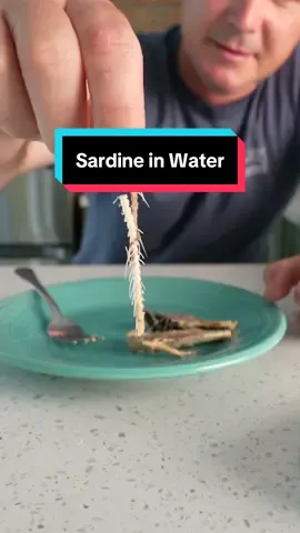 I Tried Sardines in Water #seafood #sardines #tinnedfish 