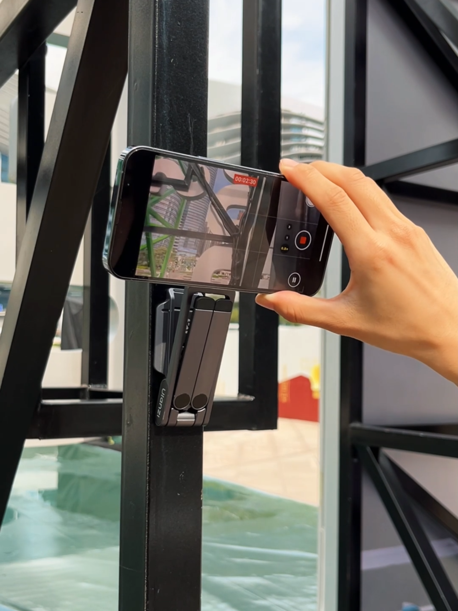 Ulanzi MA38 Double-Sided Magnetic Phone Tripod with Foldable Hook. #ulanzi #magneticphoneholder #magnetic #phonetripod #magsafe  #tripod #tripodstand #fyp #videowave