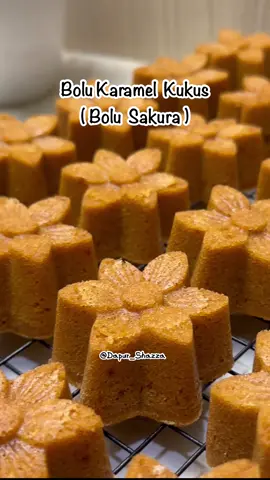 Bolu Karamel Kukus ( Bolu Sakura ) #bolu  #bolusakura  #bolukaramel  #cemilan  #idejualan 