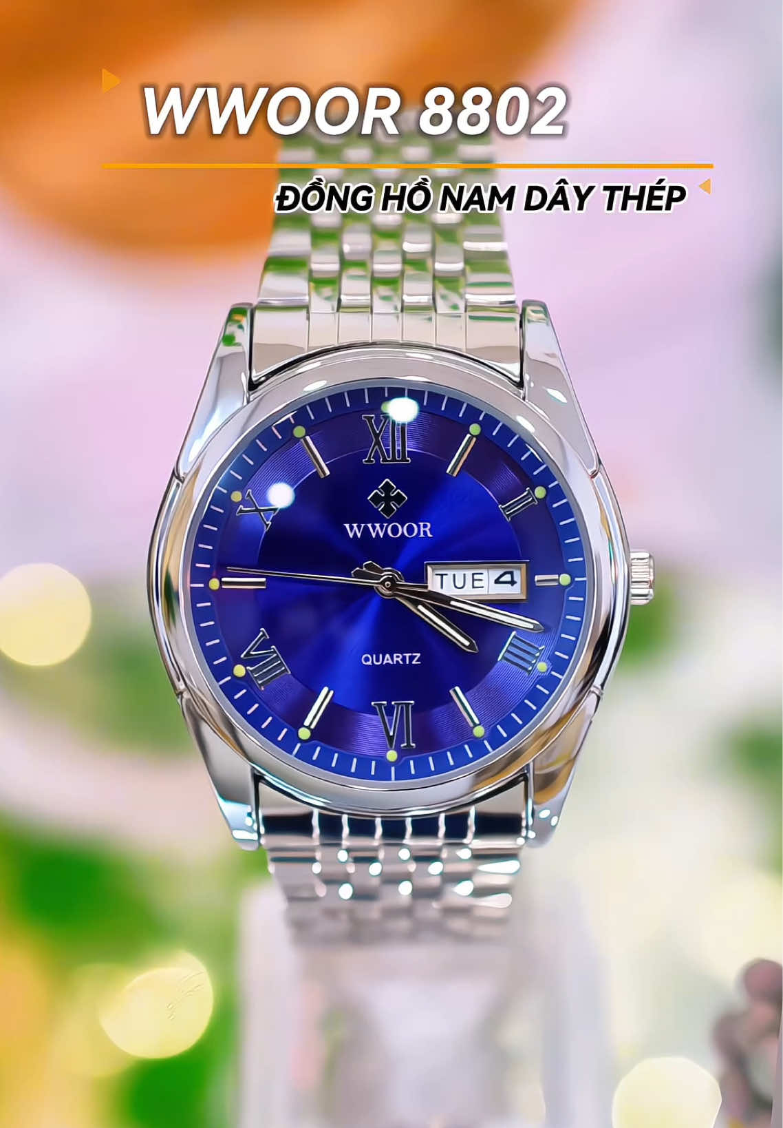 Đồng hồ thời trang nam WWOOR 8802 #dongho #donghonam #donghothoitrang #wwoor 