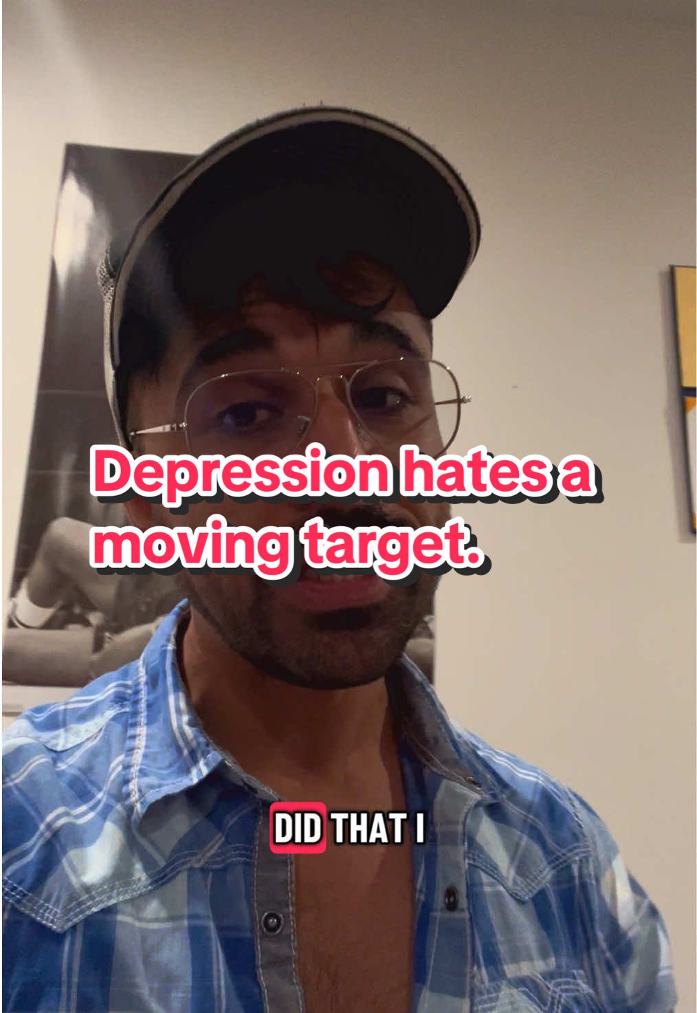 Depression hates a moving target. 🎯 #selflove #MentalHealth 
