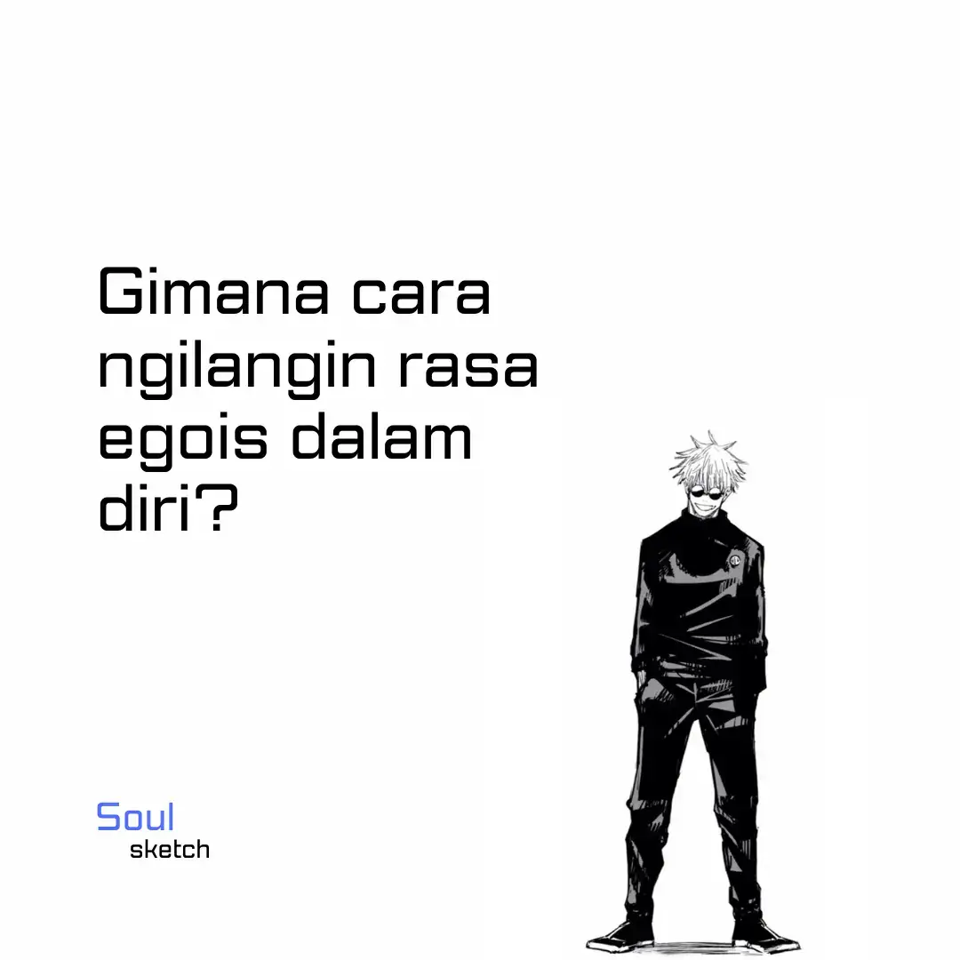 Ego itu seperti bayangan, semakin kita ikuti semakin menutup cahaya. 🌑☀️ Belajar merendah bukan berarti kalah, tapi berarti menang melawan diri sendiri. #SoulSketch #MindsetAnime #MotivasiHidup #StoicAnime #Ego 