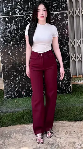 Quần Jeans Ông Suông Đứng full màu chất jeans mềm#quanjeannu #quanjeanongsuong #quanjeanongdung #thoitrangnu #xuhuongtiktok